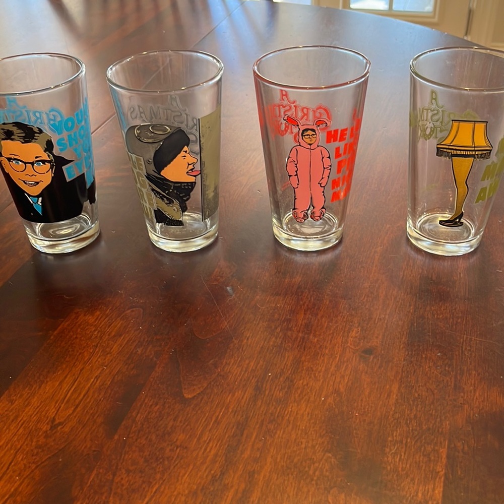 Bundle of for a Christmas story glasses